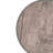 Twin-cute 24" Round Metal Frame Nesting Table