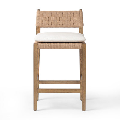 Hamlin Stool With Cushion-Dover Crescent-Counter