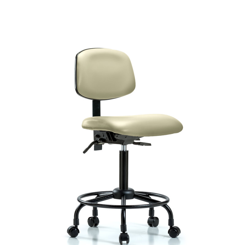 Chaise de dessinateur Matilda, Adobe, Roulettes, Inclus