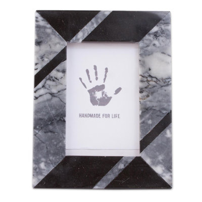 Cadre photo simple en argent