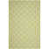 Estevez Hand Woven Flat Weave Wool/Cotton Geometric Rug in Ivory/Light Green