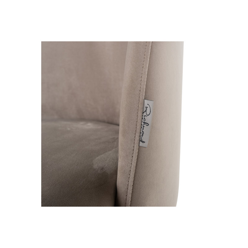 Alicia Upholstered Dining Chair, Brown