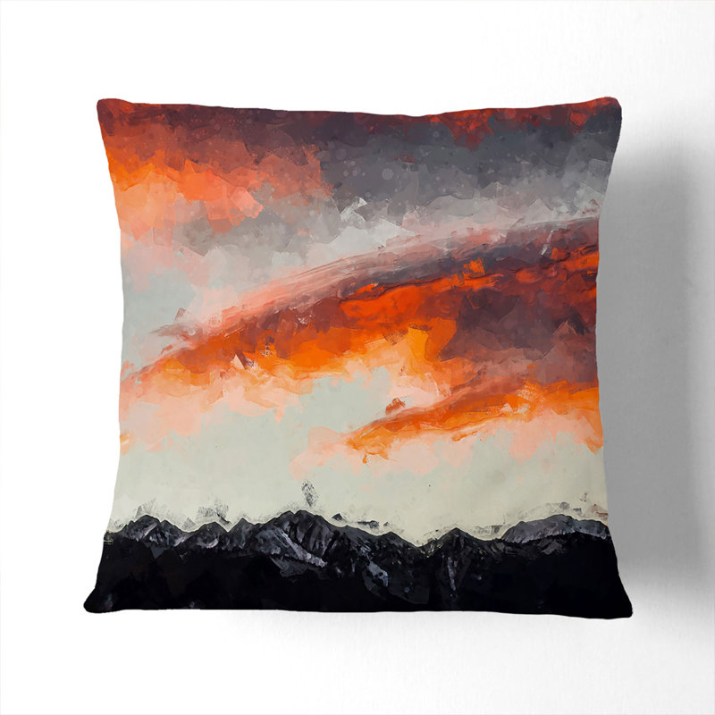 Square Throw Cushion, 55cm H x 55cm W x 20cm D