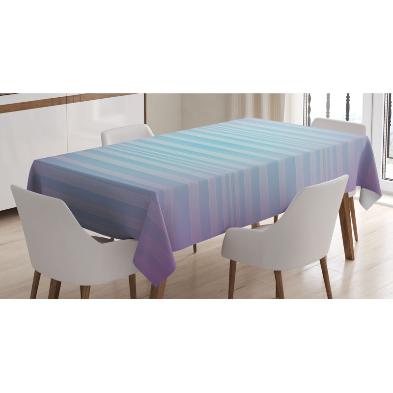 Modern Decor Tablecloth, 90" L x 60" W