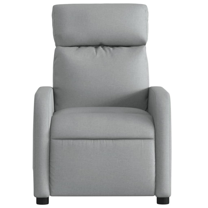  Fauteuil de massage inclinable gris clair, Gris