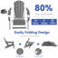 Ensemble de 4 chaises Adirondack réglables Hdpe-1664118199