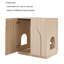 Tall Cat Litter Box Enclosure Furniture Style