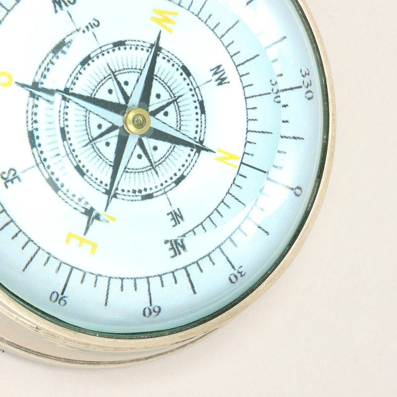 Decorative & Functional Condensor Compass With Electroplated Finish-Tabletop Object-Table Decor