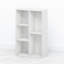 Bibliothèque de rangement Furinno Tomi, bibliothèque, 5 cubes, blanc