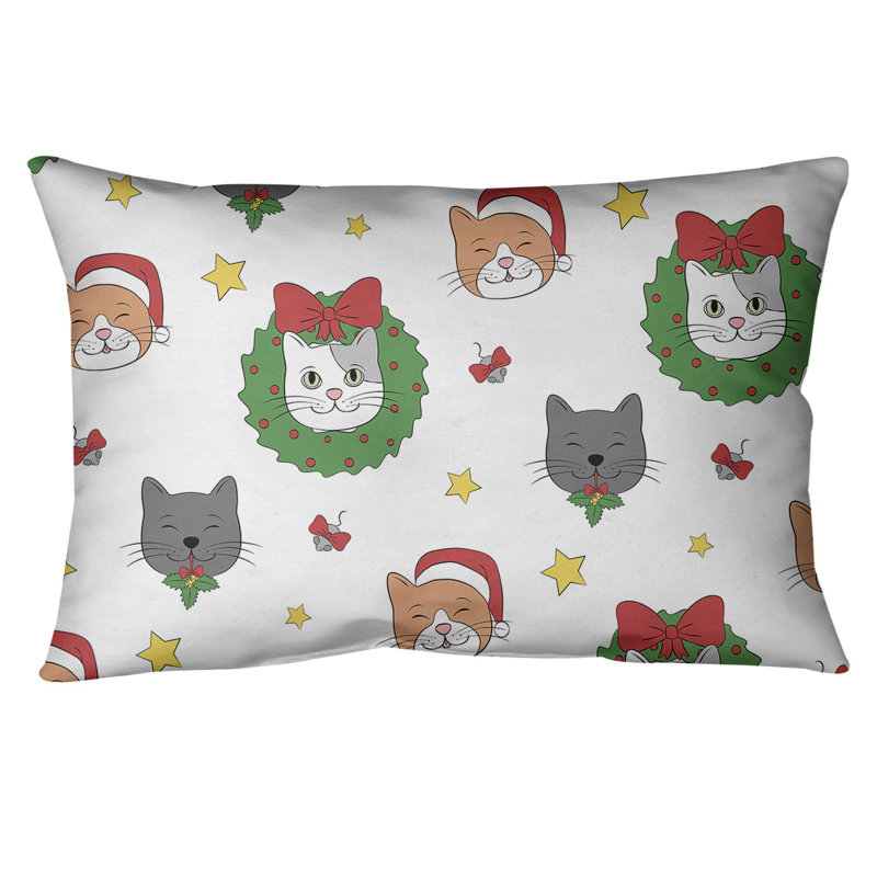 Coussin de noël, Blanc