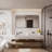 Cozy Design Tempered Glass Framed Wall-Mounted Bathroom Vanity Mirror-102799395-102799396-102799398