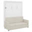 Lit escamotable mural Murphy avec coussin-1203337572