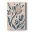 «Indigo Blush Garden», impression sur toile tendue-970681264