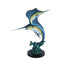 Sculpture bronze bronze en forme de duo sur socle en marbre 13 po x 7 po x H 15 po