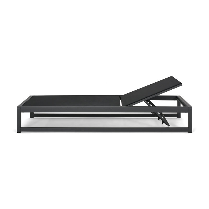 MODESTA CHAISE LOUNGE, Black