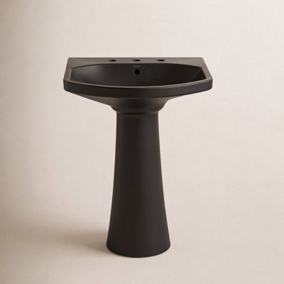 Cimarron U-Shape Pedestal Bathroom Sink