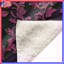 Couvertures damassées florales roses-130053722