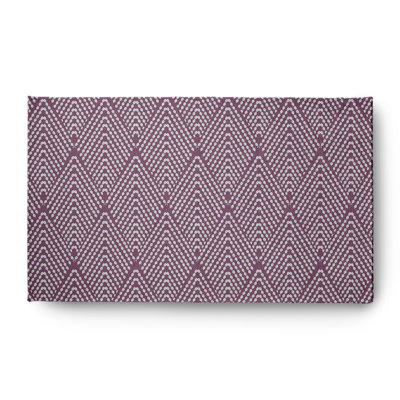 Chenille Geometric Indoor Rug