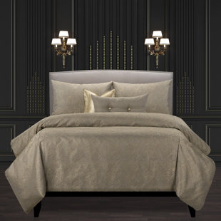 Ensemble de housse de couette et insert de luxe Jazz Club Shimmering