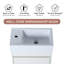 Ensemble de meuble-lavabo simple avec plateau 18,44 Taqwa-375661951