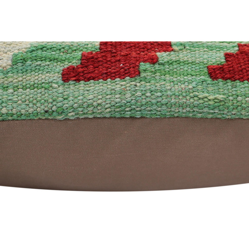 Housse et insert de coussin carré 100% laine 