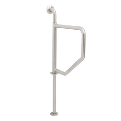 Lifestyle & Wellness Swing away Bathroom Shower Safety Grab Bar -  Seachrome, GW-4339-QCR-SS
