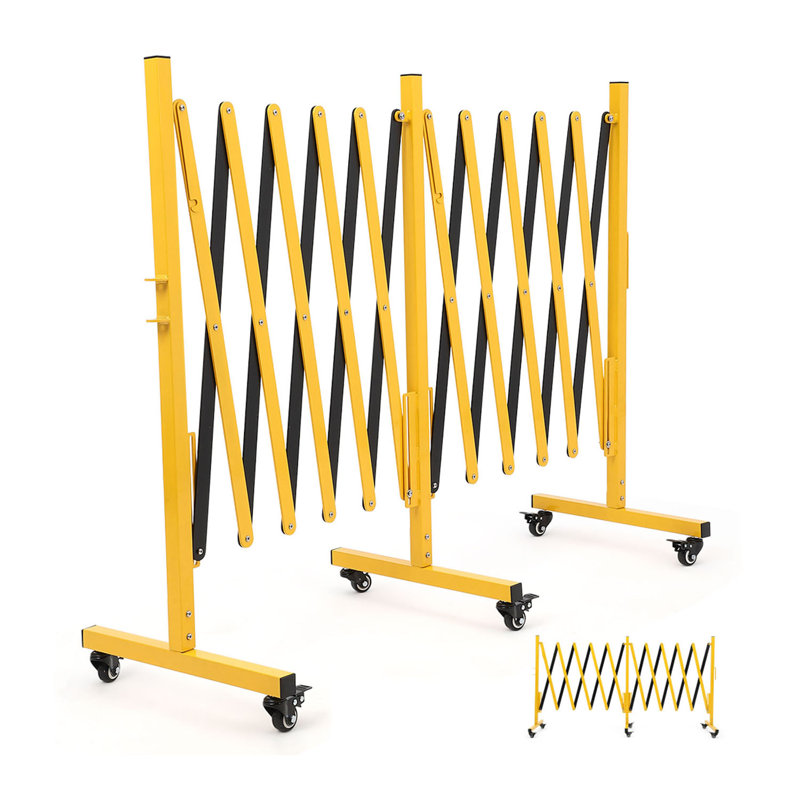 101.6cm H x 7cm W Metal Gate, 3'4" H x 16'4.9" W