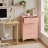 4-Drawer Dresser, Chest of drawers, Bedroom dresser -Pink-817691373