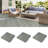 12" x 12" Wood Interlocking Deck Tile in Green Gray