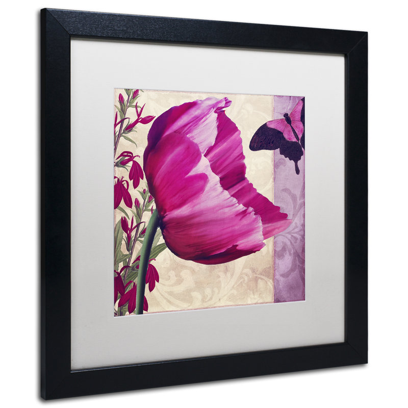 Jadaya «Matted Framed Art», reproduction d'art encadrée, H 16 po x l 16 po x P 0,5 po, Blanc