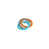 Blue/Black/Orange selected