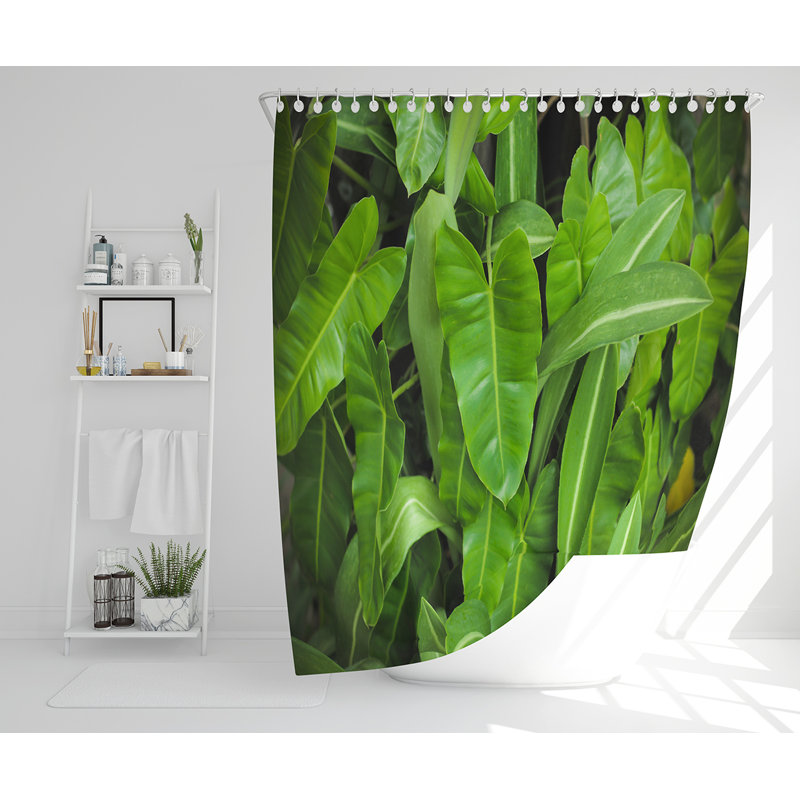 Elizeth 13 Piece Polyester Shower Curtain Set