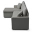 Canapé-lit modulaire en L 85,5 po-1606762393