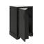 Meuble-lavabo autoportant de 20 pouces avec porte à fermeture douce et support de rangement, tablette réglable, meuble-lavabo en bois massif-49641490