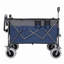 Chariot de chariot pliant robuste avec poignée rotative et pneus tout-terrain - Chariot utilitaire de jardin pliable d'une capacité de 480 lb pour la plage, le camping et l'épicerie