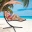 Chaise longue suspendue avec support Nagina-301097664