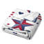 Jeté en flanelle Patriotic Stars Stri-133016349