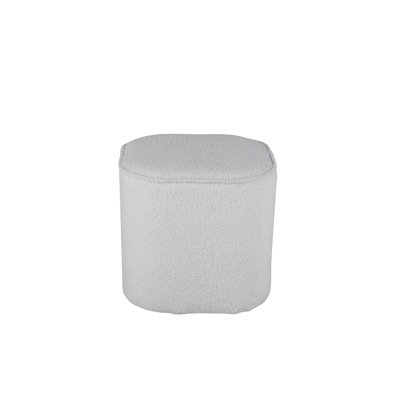 Darene 44cm Wide Round Pouffe Ottoman