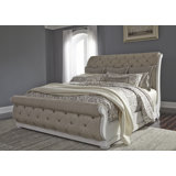Farnham Upholstered Sleigh Bed