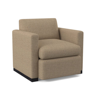 Ledger Upholstered Swivel Accent Chair