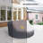 Renfri 67'' Wide Circle Patio Daybed Cover