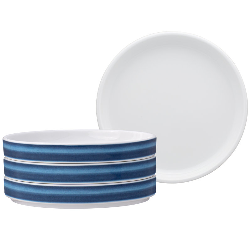 Petites assiettes Noritake Colorstax Ombre Stax, 6 po, Indigo