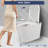 Smart Bidet Toilet, Auto - Open Lid And Flush, Wider Bidet, Warm Water Wash Air Drying, Foot Sensor Activation, Radar Sensing Distance, Washing Modes, Adjustable Temperature, , Dryer Side Memory
