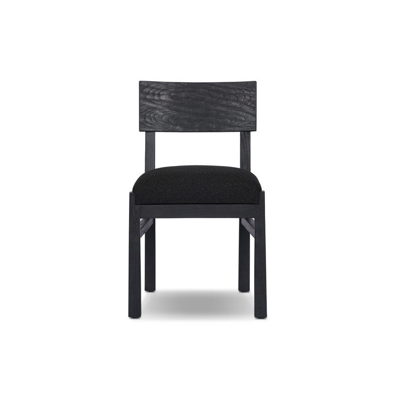 Lewiston Upholstered Dining Chair, Macerata Black