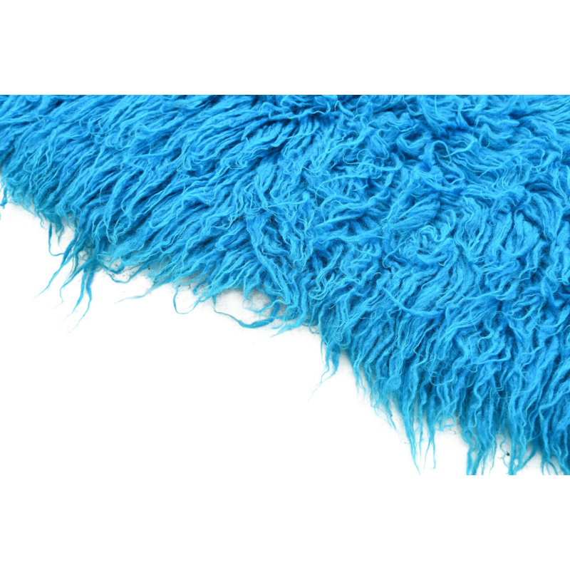 Tapis de couloir bleu 1 pi 9 po x 9 pi 9 po Pinson