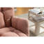 Chaise berçante en tissu avec repose-pieds réglable Teddy-2008293021