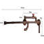 Massie 1 - Light Bronze Armed Sconce