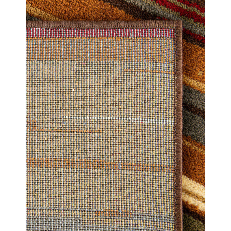 Ivetta Performance Abstract Indoor Rug, Rectangle 7'10" x 10'