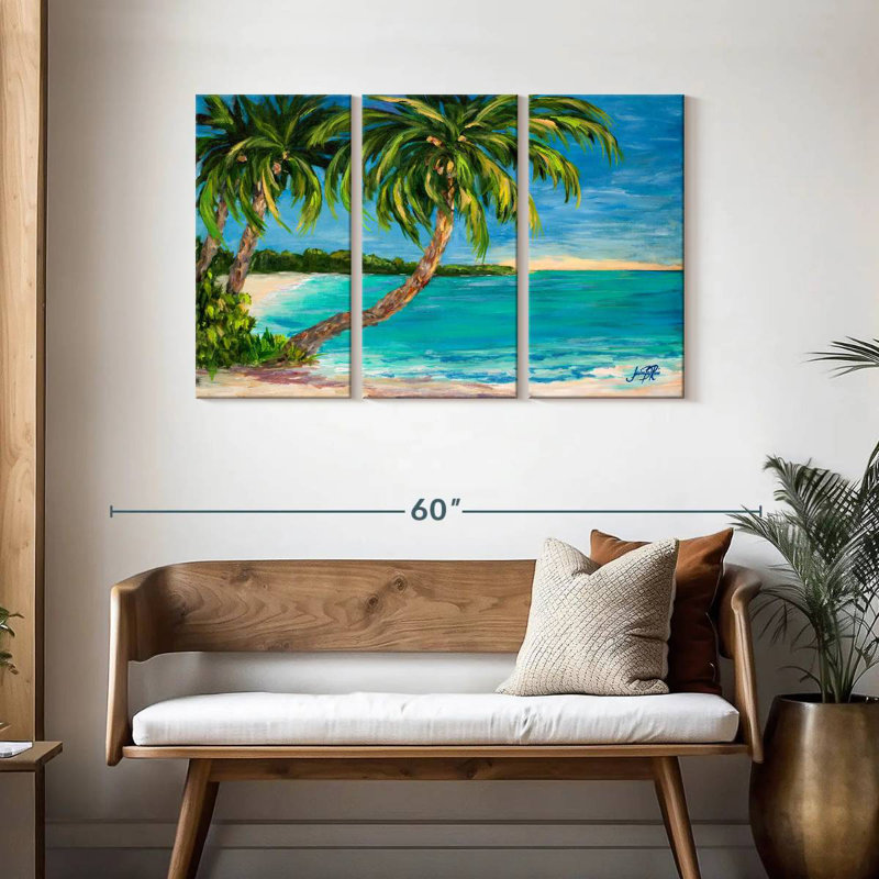 Gillard Tropical Palm Cove, H 28 po x l 45 po