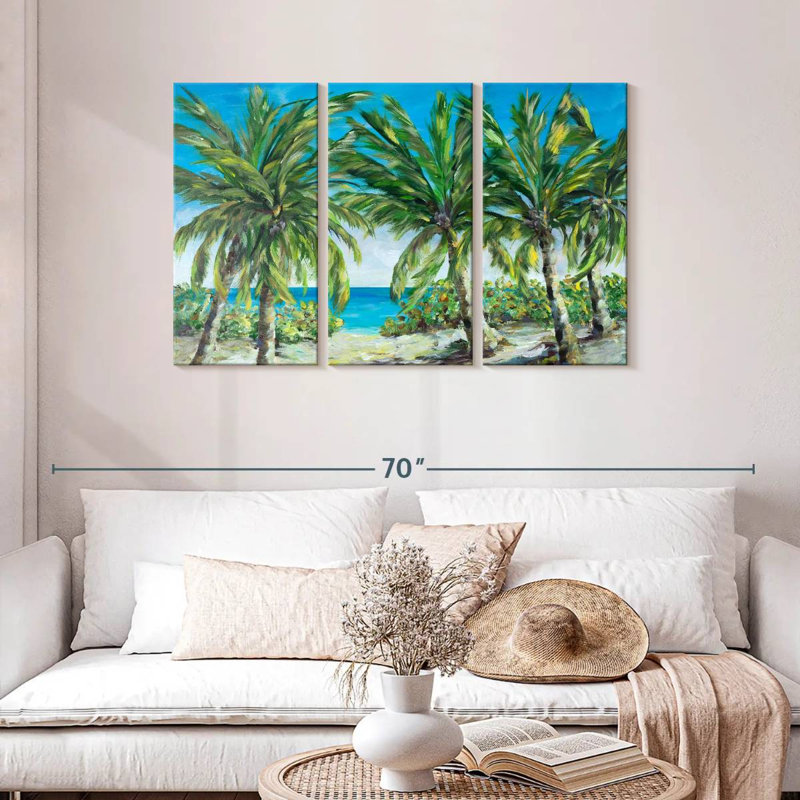 Palmier tropical Gillard Paradise, H 28 po x l 45 po